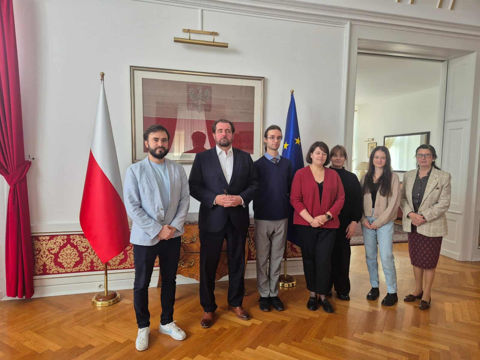 delegacja UwS w Strasburgu