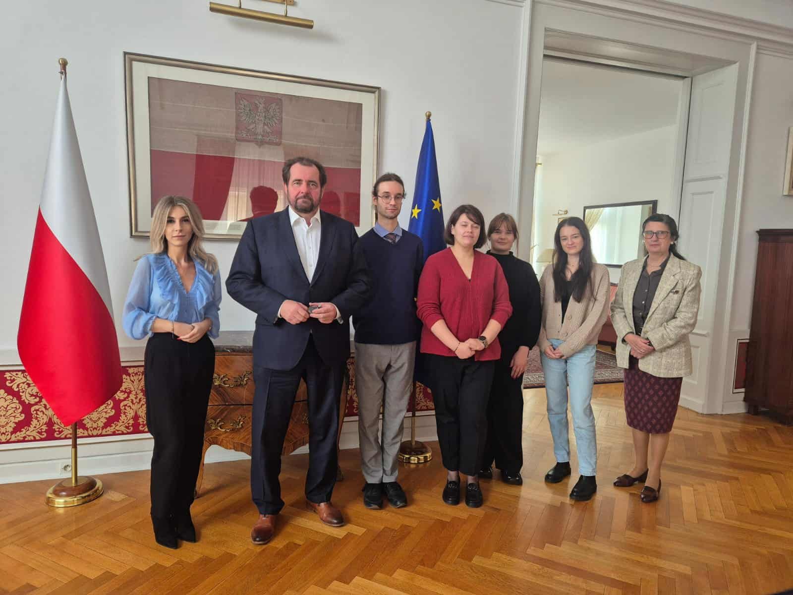 delegacja UwS w Strasburgu